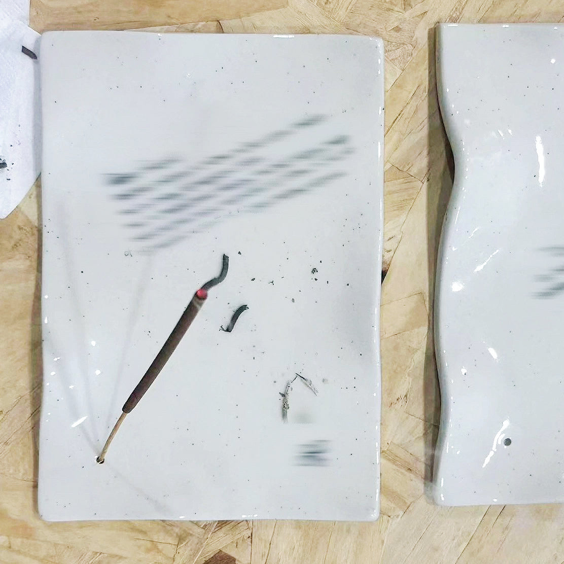Lavender Incense x Custom Ceramic Letter Burner | Your Quiet Ritual, Made Tangible