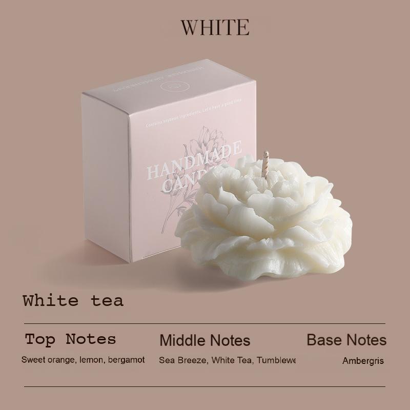 Ceramic Letter x Scented Candle Gift Set | Capture the Scent of Love (White Tea / Rose / Lavender)