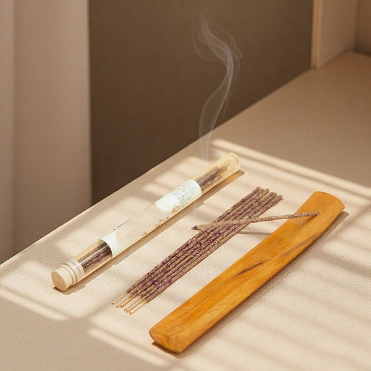 Incense + Custom Ceramic Burner Set | One Peaceful Ritual