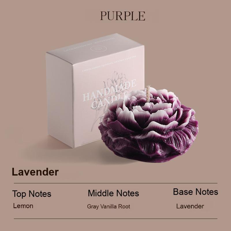 Ceramic Letter x Scented Candle Gift Set | Capture the Scent of Love (White Tea / Rose / Lavender)